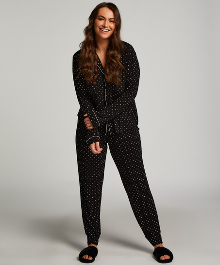 Pajama Set, Black