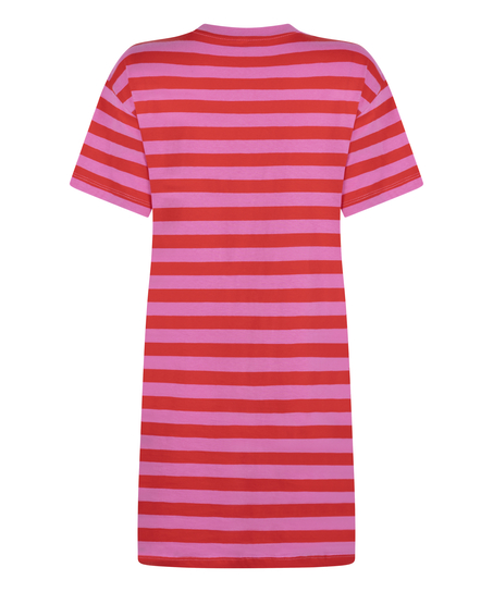 Round Neck Nightshirt, Pink
