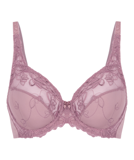 Diva Non-Padded Underwired Bra, Pink