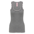 Top rib Cami lace, Gray