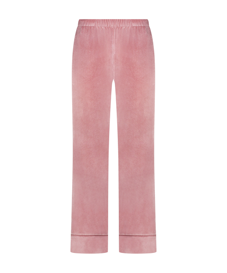 Velours Jogging Pants, Purple