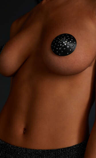 Private nipple covers, Black