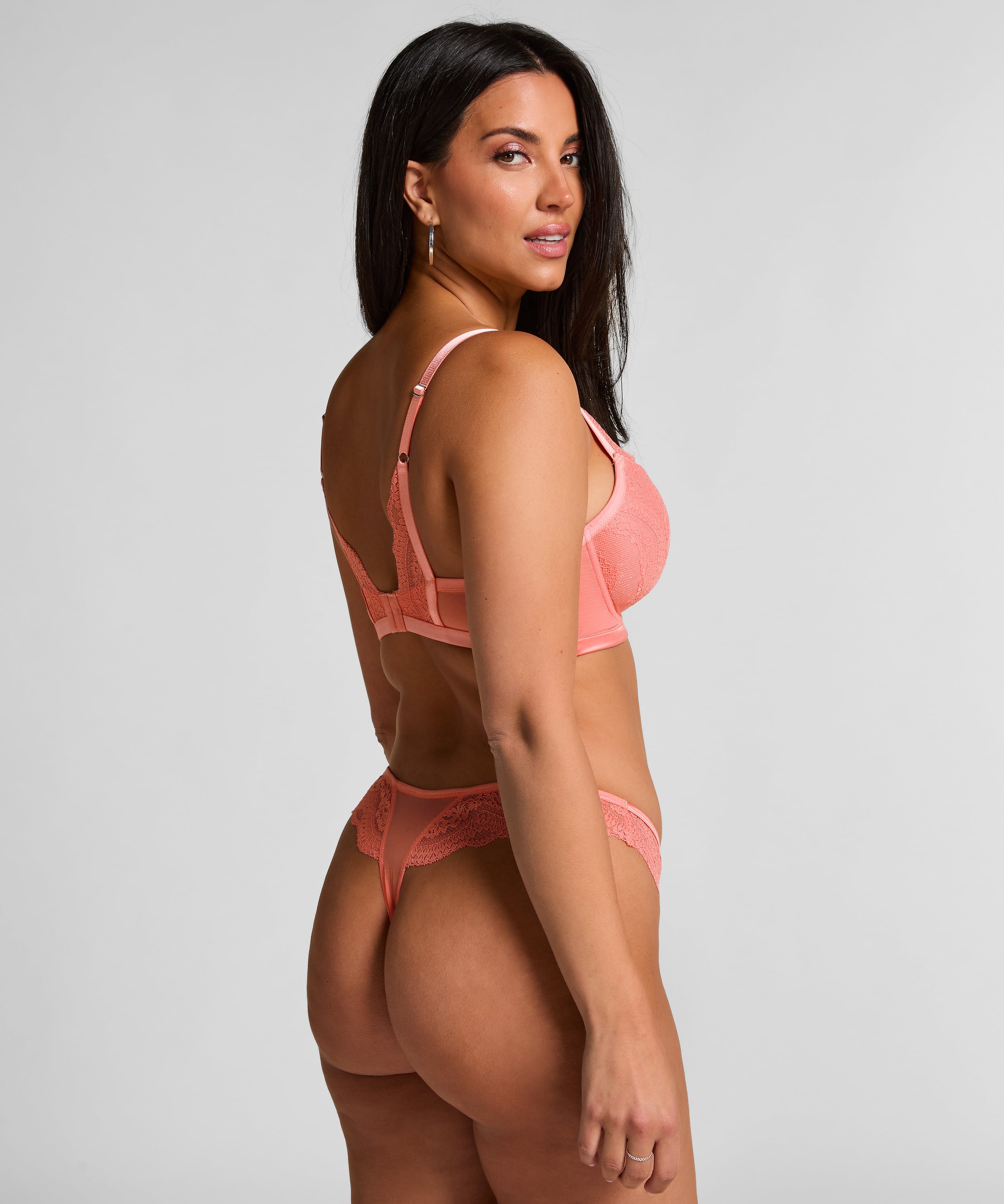 Robijn Underwired Push-Up Bra, Orange, main