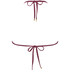 Yucatan Triangle Bikini Top, Red