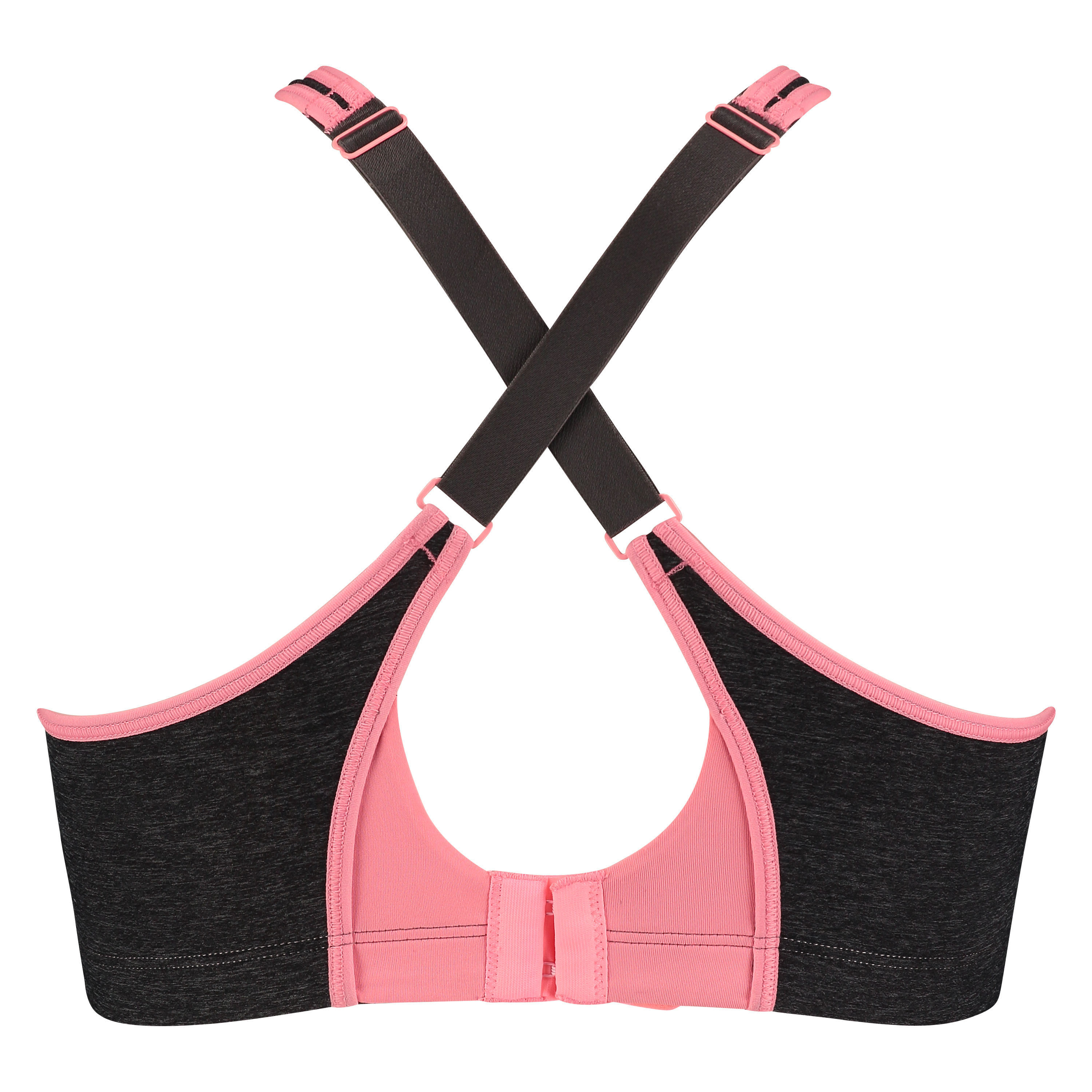 The Athlete sports bra Level 2, Gray, main