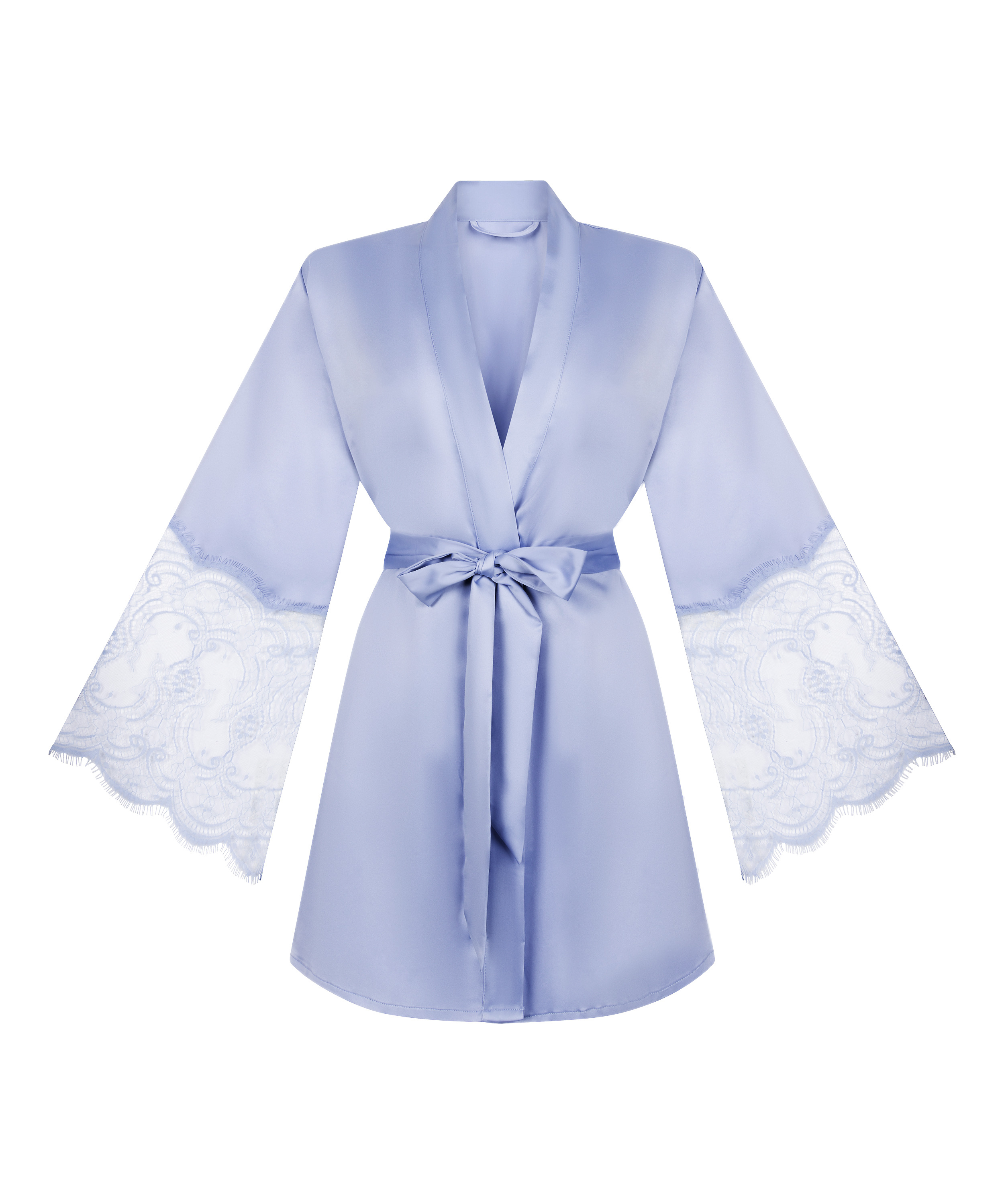 Satin Kimono, Purple, main