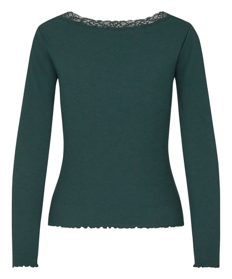 Top Jersey Lace, Green