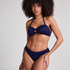 Cozumel Bandeau Bikini Top, Blue