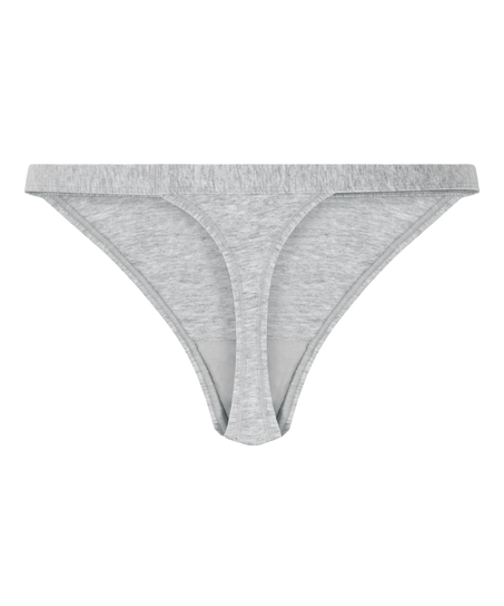 Cotton Thong, Gray