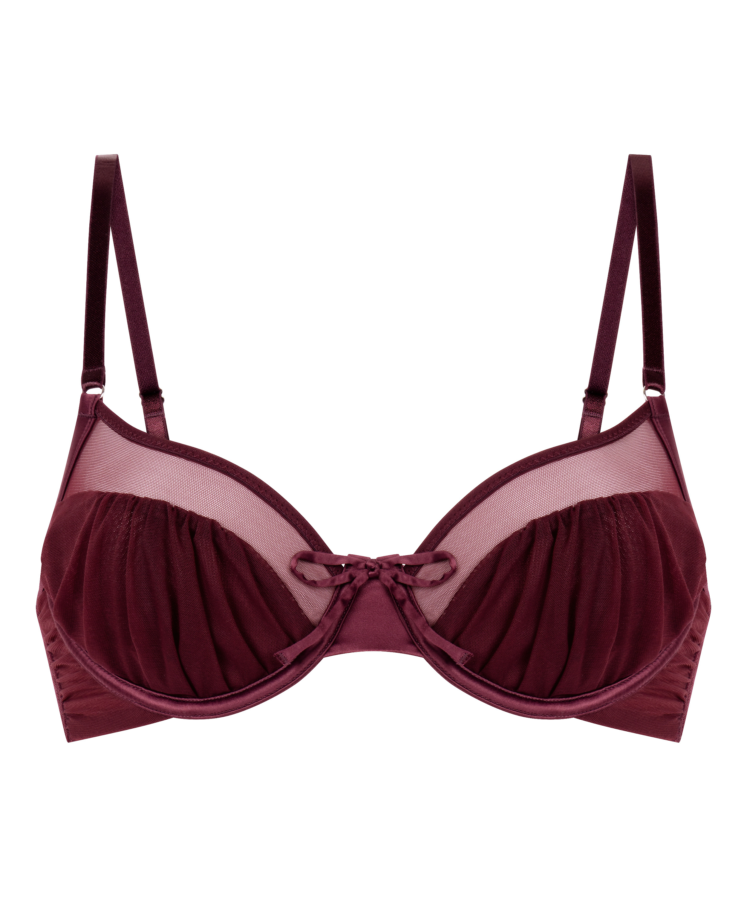 Dulce Non-Padded Underwired Bra, Purple, main