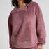 Longsleeved Top Fluffy Fleece, Pink