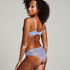 Invisible Lace Back Brazilian, Blue