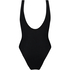 Shaping Crinkle Swimsuit, Black