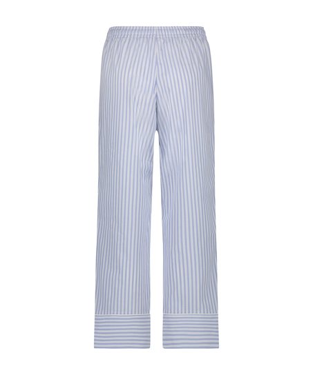 Cotton Pyjama Pants, Blue