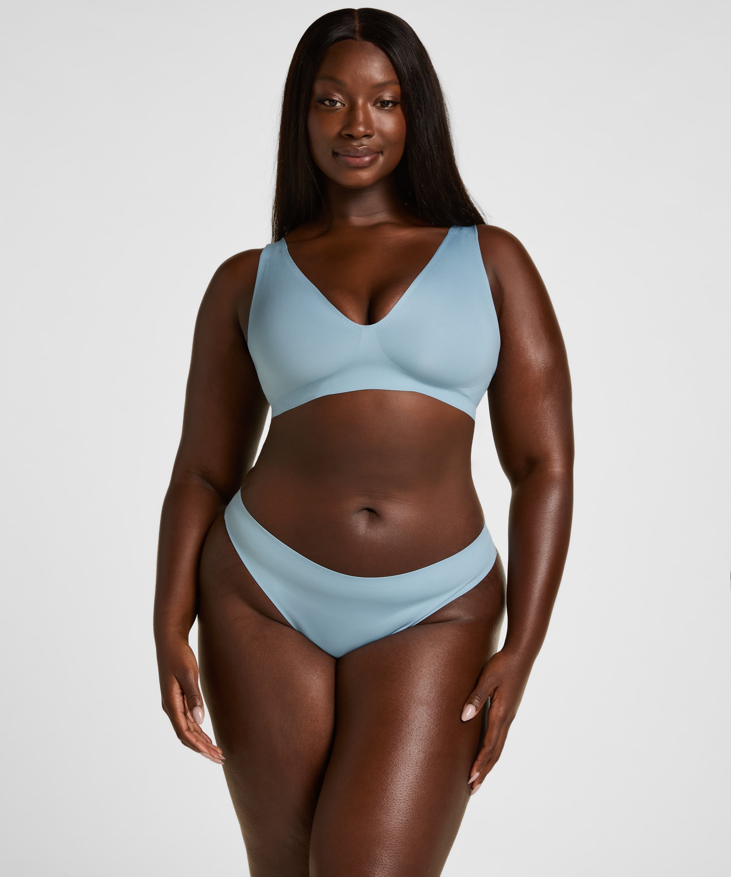 Super Comfort Thong, Blue, main