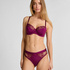 Margot High-Waisted Highleg Brazilian, Purple