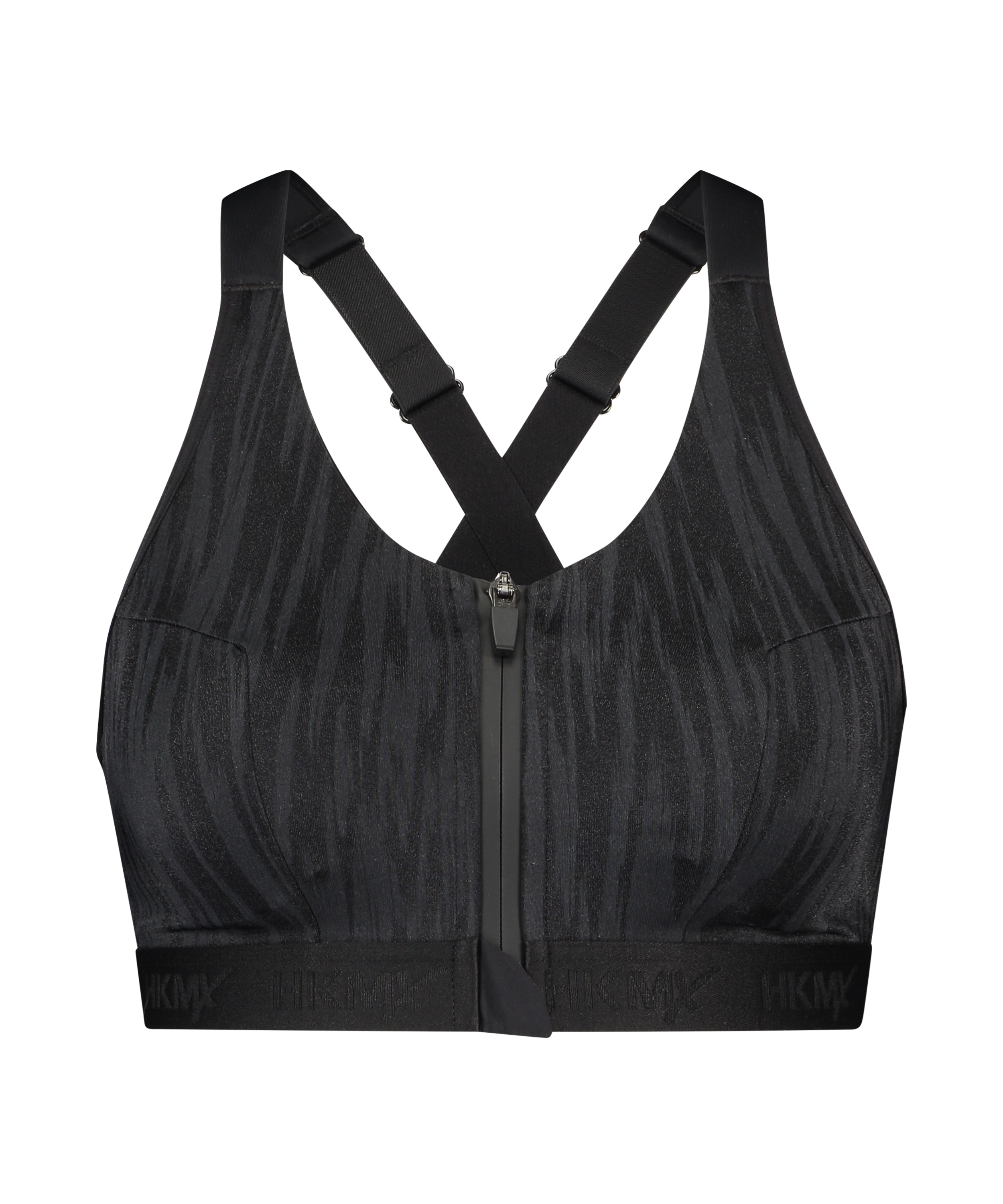HKMX Sports bra The Pro Level 3, Black, main