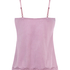 Velours Lace Cami Top, Purple