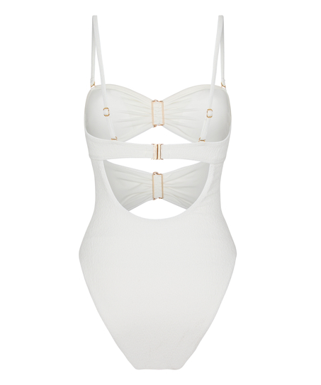 Bathingsuit Crinkle, White