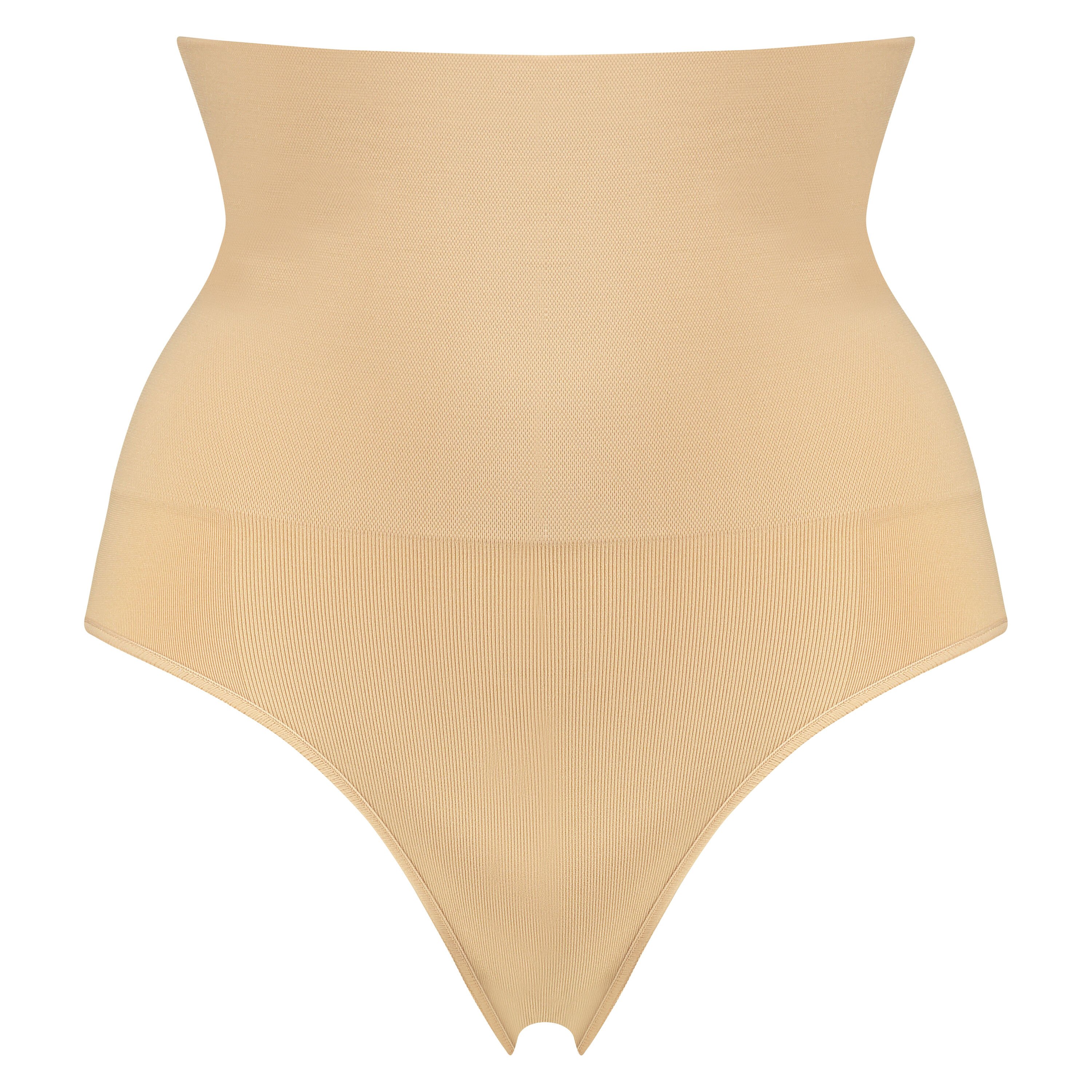 Firming high knickers, Beige