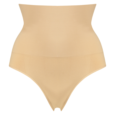 Firming high knickers, Beige