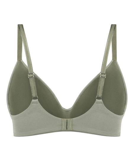 Mona padded non-underwired bra, Green