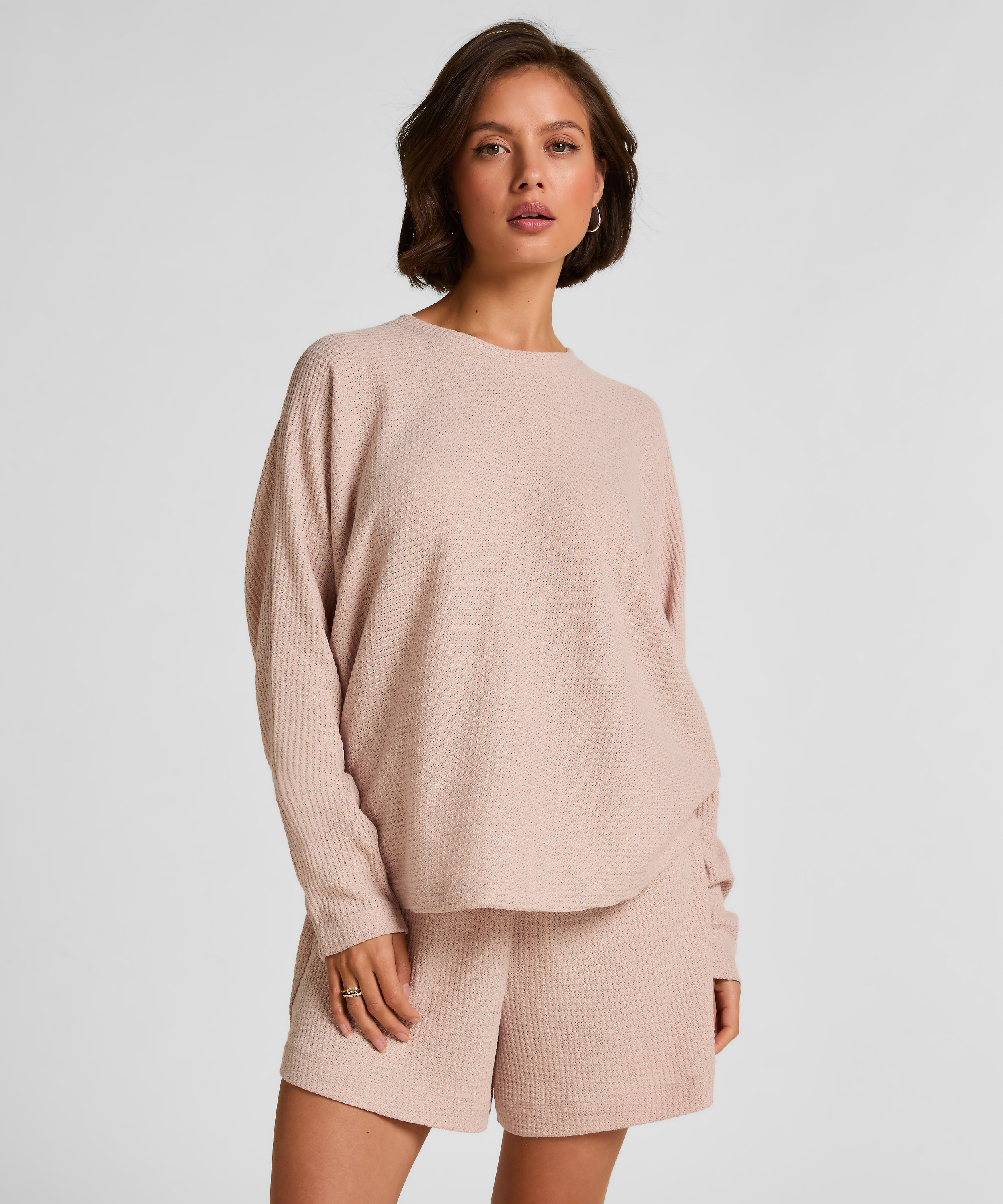 Short Waffle Sloane, Beige, main