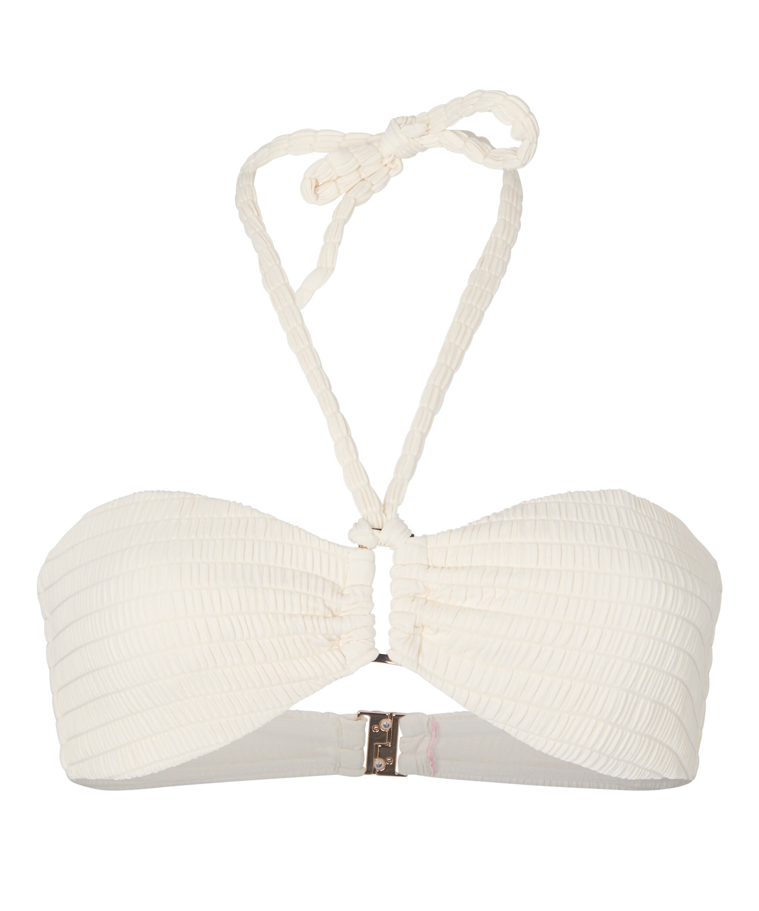 Bandeau Bikini Top St Kitts, White