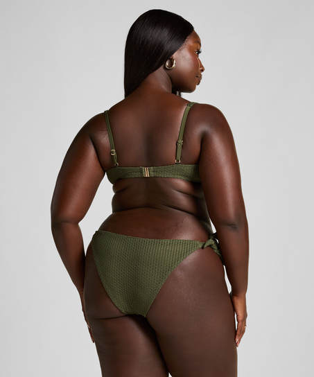 Cairo Non-padded Underwired Bikini Top, Green