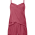 Velours Lace Cami Top, Pink