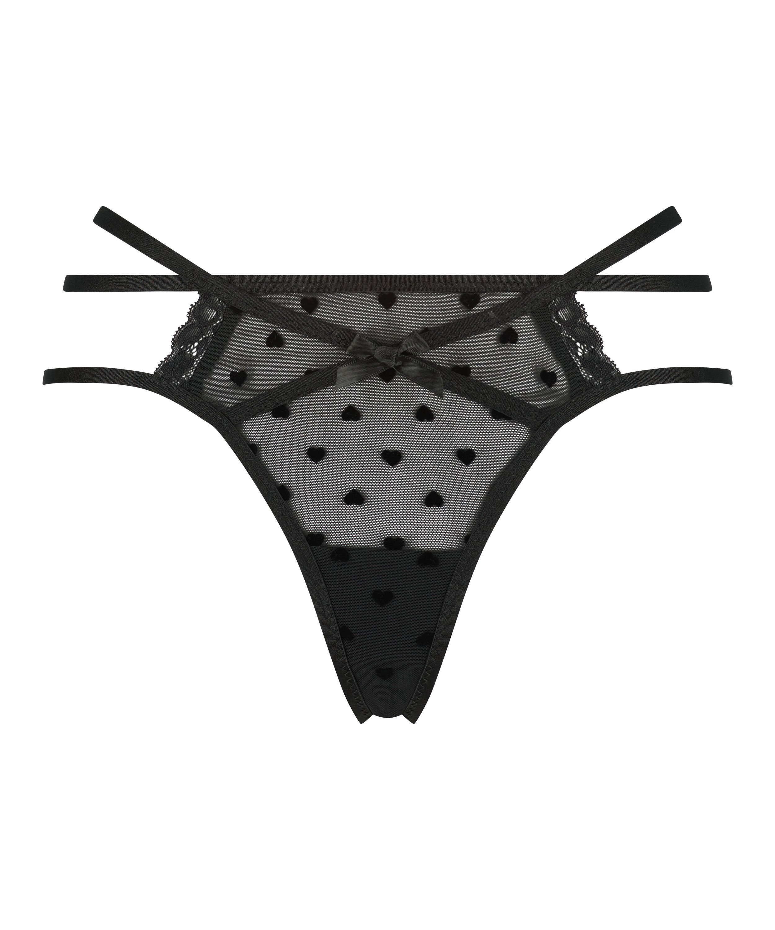 Melda thong, Black