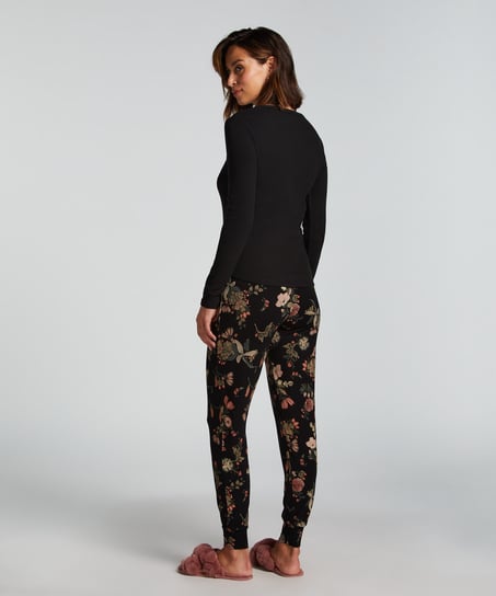 Tall Pyjama Pants, Black