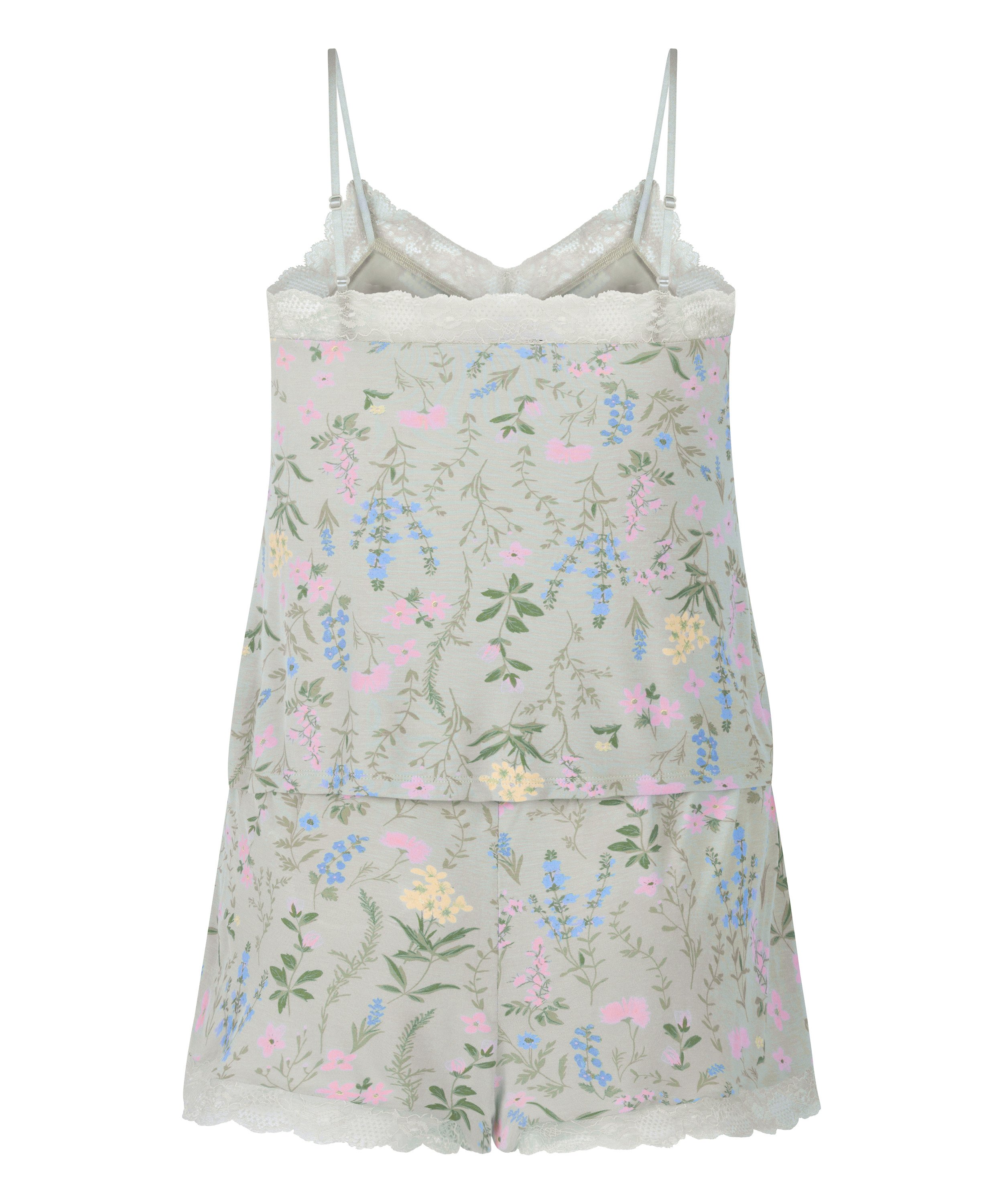 Cami Short Pyjama Set, Green, main