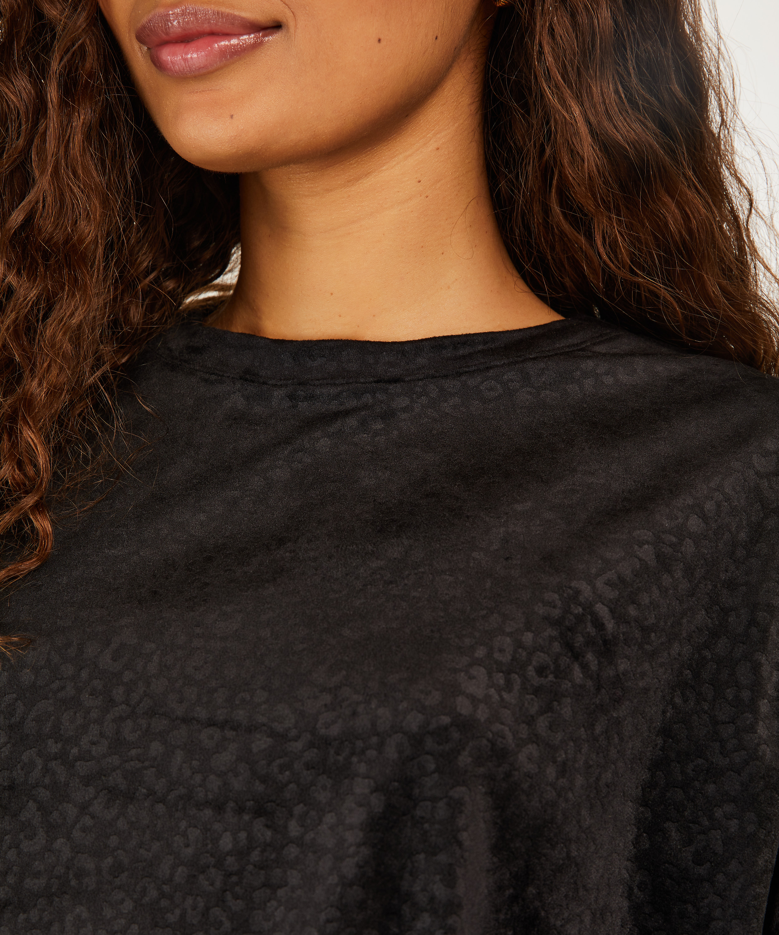 Velours Top, Black, main