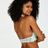 Halter Lace Bralette, Green