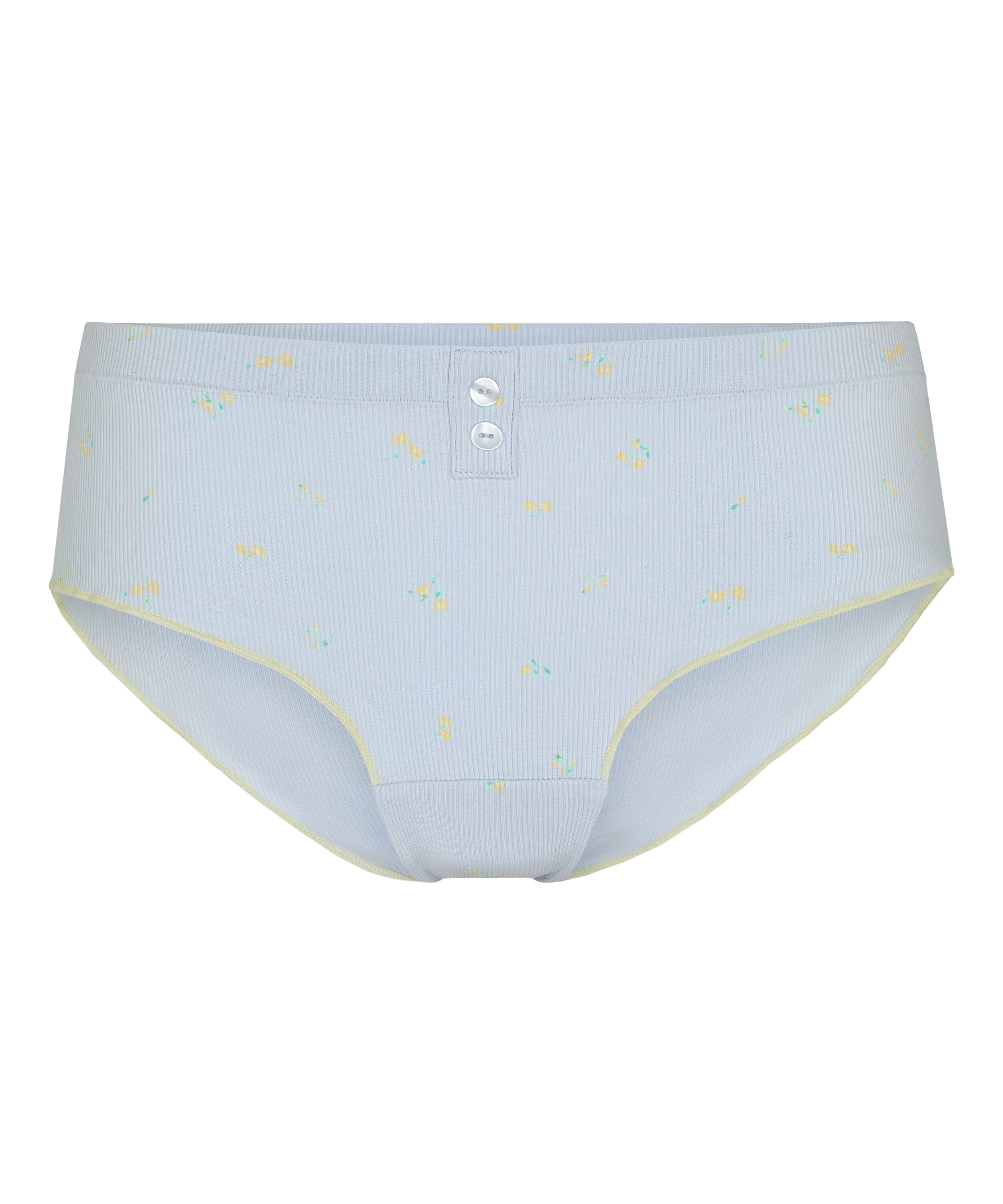 Renee Rib Brazilian Short, Blue