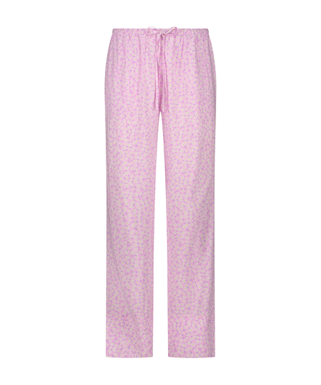 Springbreakers Woven Pyjama Bottoms, Pink
