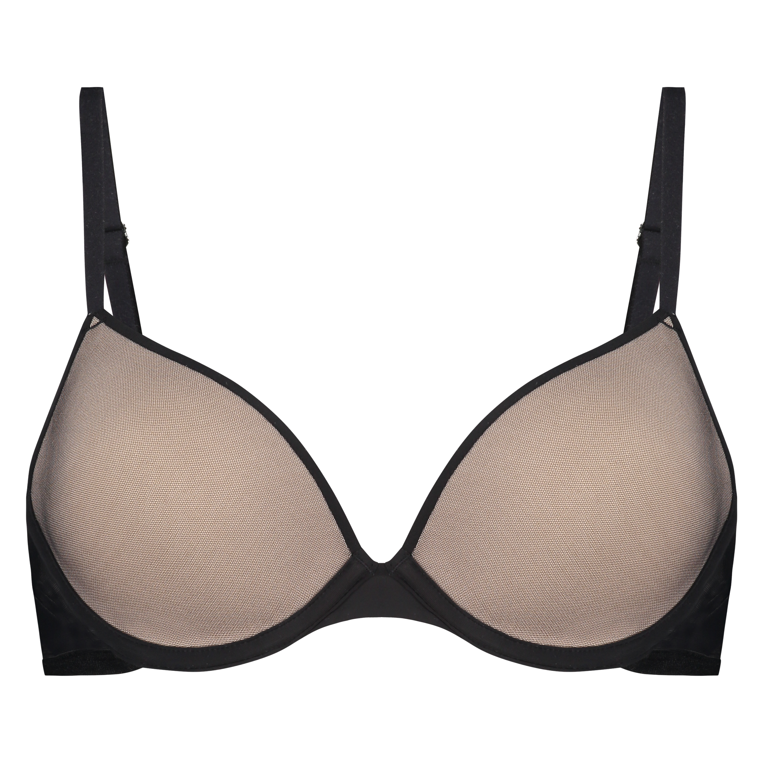 Kylie Padded Underwired Bra, Black, main
