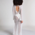 Crochet Maxi Dress, White
