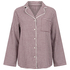 Essentials Flannel Pyjama Top, Purple