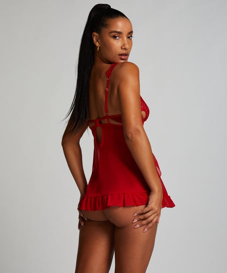 Seraphina Babydoll, Red