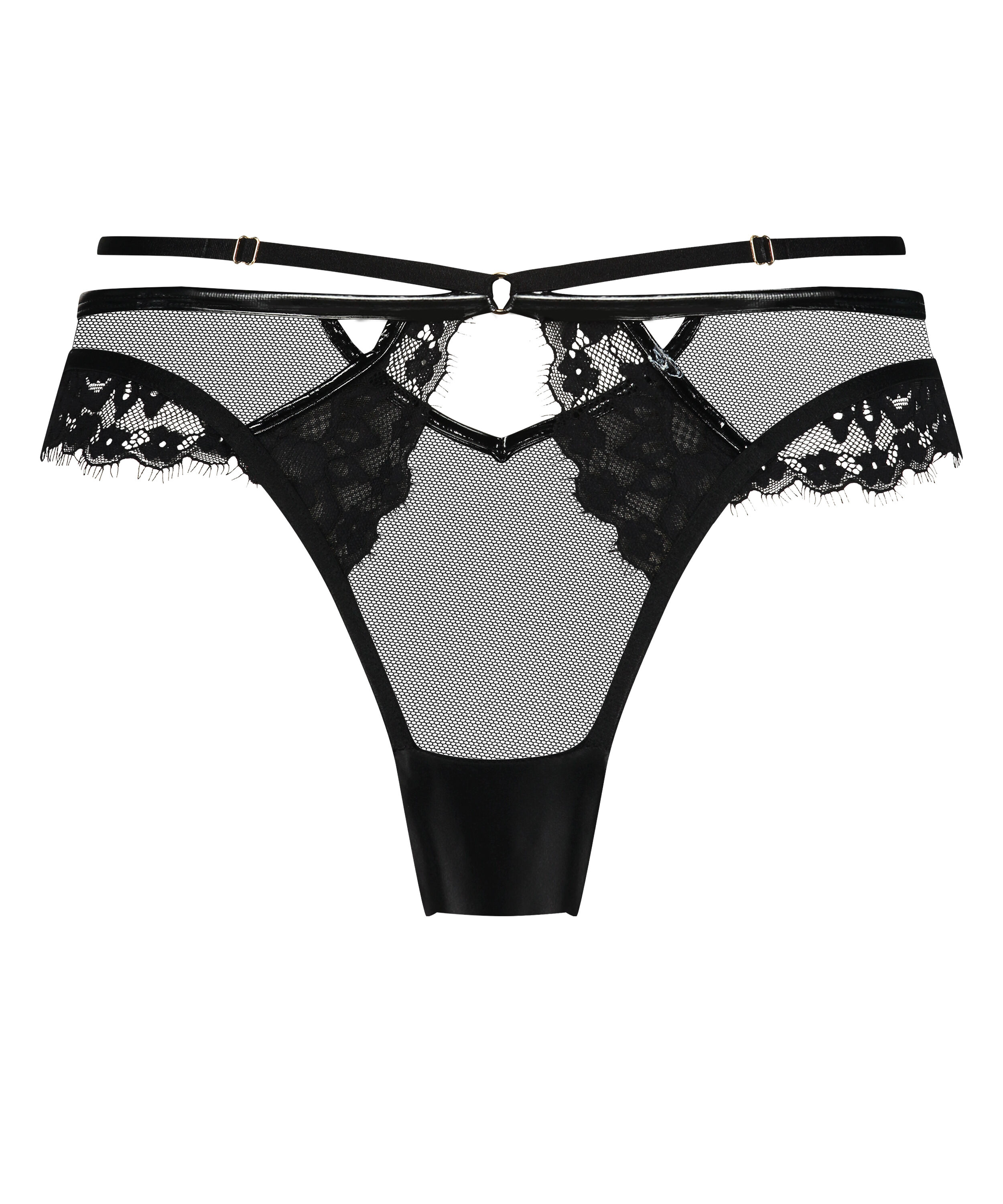 Kali Open Back Brazilian, Black