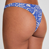Cancun High Leg Bikini Bottom, Blue
