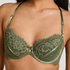 Padded Underwired Bra Valora, Green