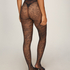 Tight Allover Lace Rhinestones, Black