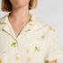Lemon Pyjama Set, White