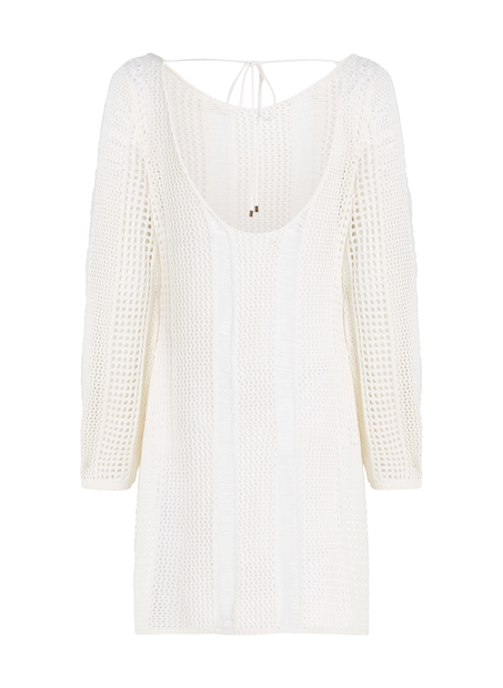 Beach Dress, White