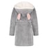 Teens Fleece Bathrobe, Gray