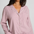 Essentials Flannel Pyjama Top, Purple