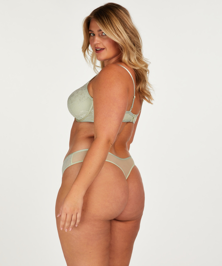 Meghan Padded Underwired Bra, Green